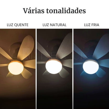 Ventilador de teto Aura Ligth - Art Toque™